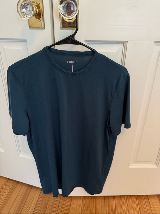 Proof Other - Proof Men's Short Sleeve Crew Neck T-Shirt in Blueish Green